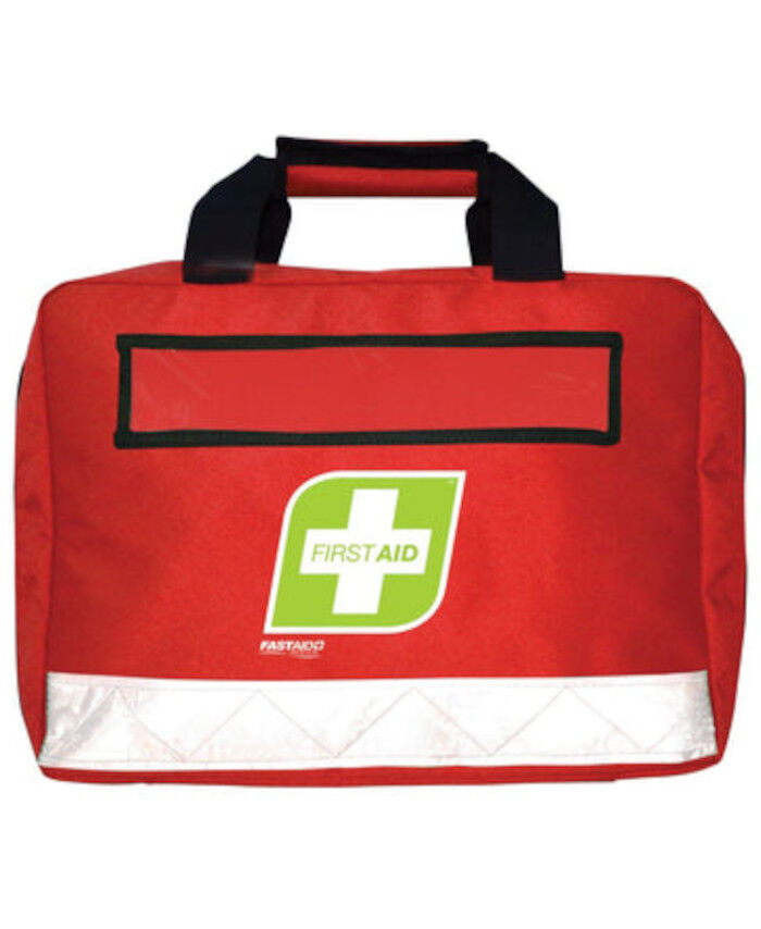 SOFT PACK, R2, RED, EMPTY WITH FOLD OUT COMPARTMENTS - FastAid