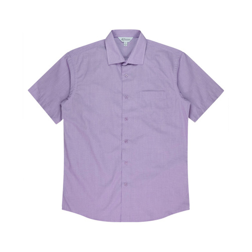 WORKWEAR, SAFETY & CORPORATE CLOTHING SPECIALISTS - Men's Grange MiTong Check Short Sleeve Shirt--