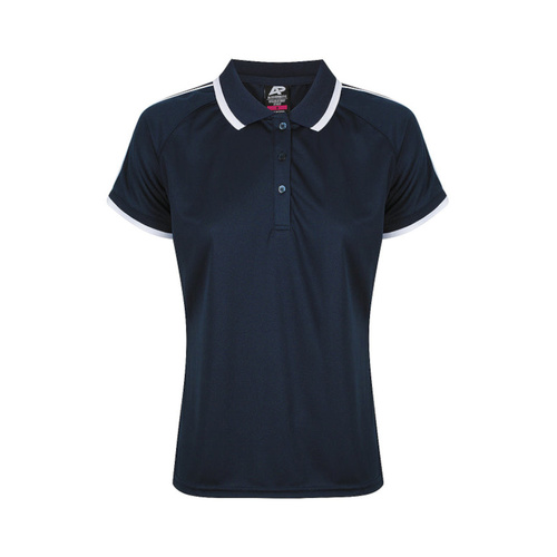 WORKWEAR, SAFETY & CORPORATE CLOTHING SPECIALISTS - Ladies Double Bay Polo--