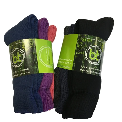 WORKWEAR, SAFETY & CORPORATE CLOTHING SPECIALISTS 3-Yarn 3-Pack Work Sock
