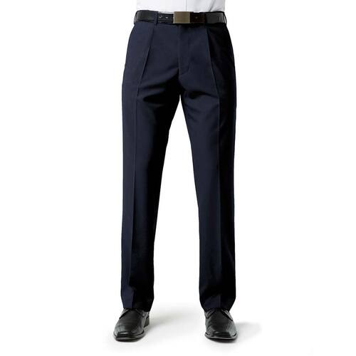 WORKWEAR, SAFETY & CORPORATE CLOTHING SPECIALISTS - Mens Pleat Front Pant