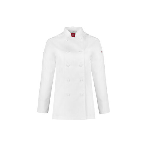 WORKWEAR, SAFETY & CORPORATE CLOTHING SPECIALISTS - Al Dente Ladies Chef L/S Jacket