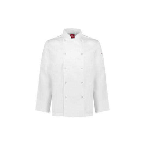 WORKWEAR, SAFETY & CORPORATE CLOTHING SPECIALISTS - Zest Mens L/S Chef Jacket