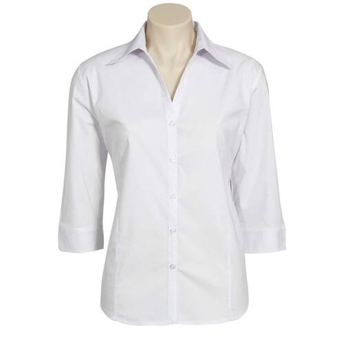 WORKWEAR, SAFETY & CORPORATE CLOTHING SPECIALISTS - Ladies 3/4 Metro Shirt