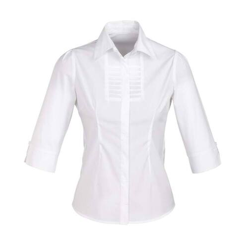 WORKWEAR, SAFETY & CORPORATE CLOTHING SPECIALISTS - DISCONTINUED - Berlin Ladies Shirt 3/4 -