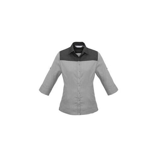 WORKWEAR, SAFETY & CORPORATE CLOTHING SPECIALISTS - DISCONTINUED - Ladies Havana 3/4 Sleeve Shirt