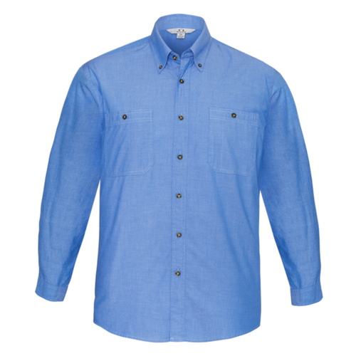 WORKWEAR, SAFETY & CORPORATE CLOTHING SPECIALISTS - L/S Wrink Free Chambray