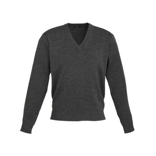 WORKWEAR, SAFETY & CORPORATE CLOTHING SPECIALISTS - V-Neck L/S Wool Pullover