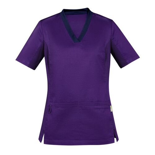 WORKWEAR, SAFETY & CORPORATE CLOTHING SPECIALISTS - Riley Womens V-Neck Scrub Top