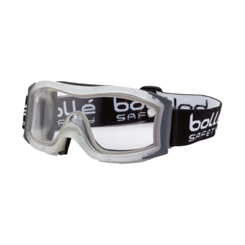 WORKWEAR, SAFETY & CORPORATE CLOTHING SPECIALISTS VAPOUR DUO AS/AF Clear Lens - Bottom Vented - With Foam & Equalisers - Goggles