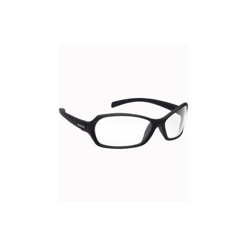 WORKWEAR, SAFETY & CORPORATE CLOTHING SPECIALISTS HURRICANE Black Frame AS/AF Clear Lens - Spectacles