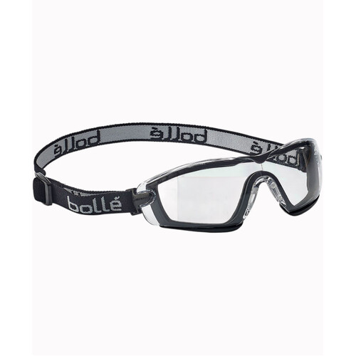 WORKWEAR, SAFETY & CORPORATE CLOTHING SPECIALISTS - COBRA TPR PLATINUM AS/AF Clear Lens - Goggles