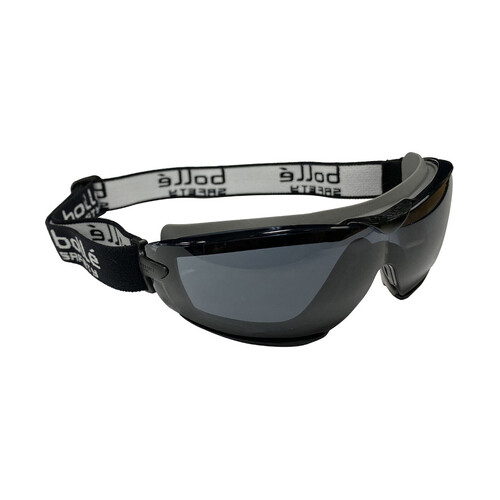 WORKWEAR, SAFETY & CORPORATE CLOTHING SPECIALISTS - COBRA TPR PLATINUM AS/AF Smoke Lens - Goggles