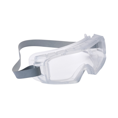 WORKWEAR, SAFETY & CORPORATE CLOTHING SPECIALISTS COVERALL Transluscent PVC Vented Frame AS/AF Clear Lens - With Neoprene Strap - Goggles