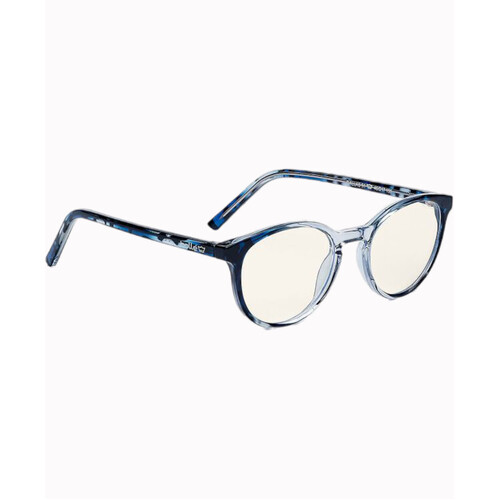 WORKWEAR, SAFETY & CORPORATE CLOTHING SPECIALISTS DALLAS - Kids ProBlu Clear Lens Blue Tortoise Fade Frame/Temples