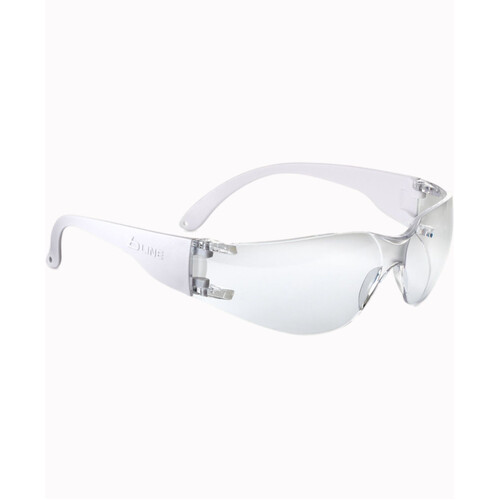 WORKWEAR, SAFETY & CORPORATE CLOTHING SPECIALISTS - B-Line BL30 Smoke ASAF Rimless White Temple