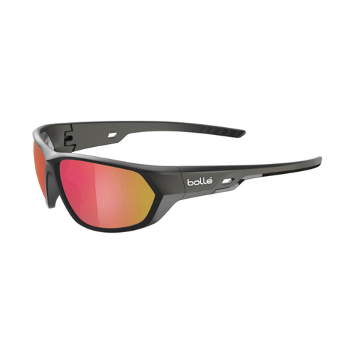 WORKWEAR, SAFETY & CORPORATE CLOTHING SPECIALISTS KOMET Smoky Red Flash PC AS Lens Black Frame