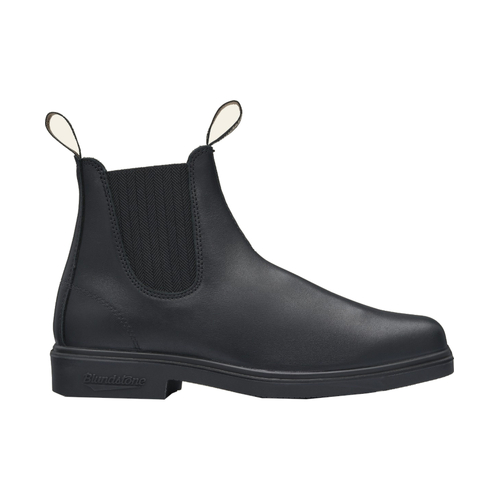 WORKWEAR, SAFETY & CORPORATE CLOTHING SPECIALISTS - Black elastic side dress boot