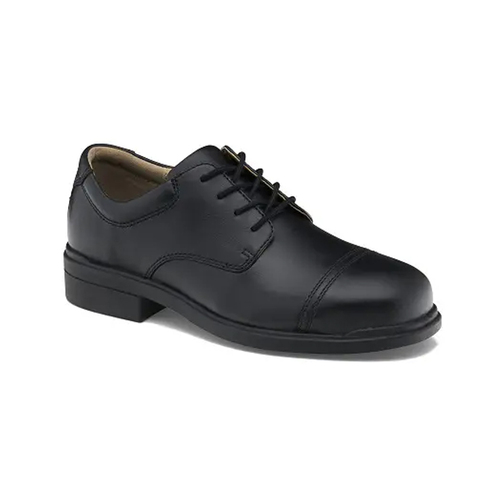 WORKWEAR, SAFETY & CORPORATE CLOTHING SPECIALISTS Classic black leather lace up dress safety shoe