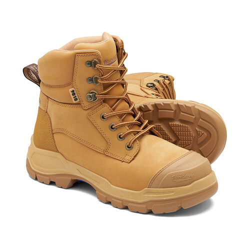 WORKWEAR, SAFETY & CORPORATE CLOTHING SPECIALISTS - RotoFlex Wheat water-resistant nubuck 150mm lace up safety boot