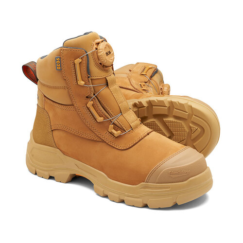 WORKWEAR, SAFETY & CORPORATE CLOTHING SPECIALISTS - RotoFlex Wheat water-resistant premium nubuck 150mm Boa® Lacing safety boot