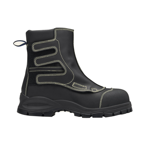 WORKWEAR, SAFETY & CORPORATE CLOTHING SPECIALISTS Black flame retardant leather smelter boot