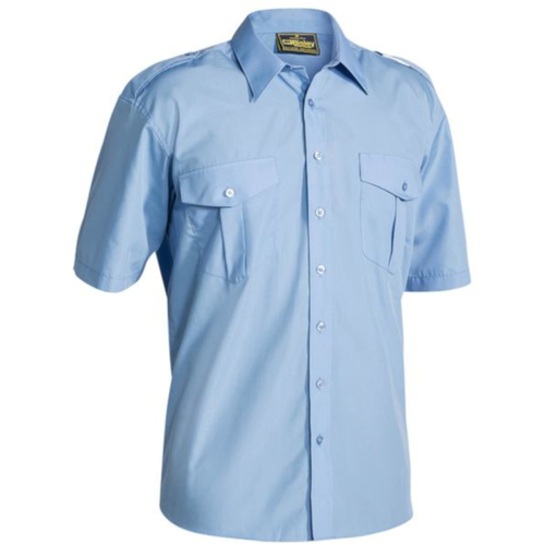 WORKWEAR, SAFETY & CORPORATE CLOTHING SPECIALISTS EPAULETTE SHIRT - SHORT SLEEVE