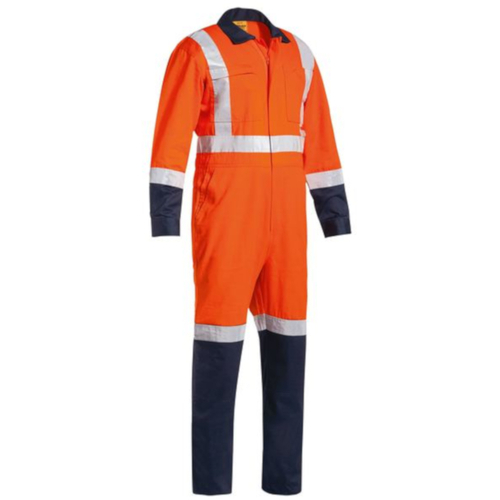 WORKWEAR, SAFETY & CORPORATE CLOTHING SPECIALISTS TTMC-W TAPED TWO TONE LIGHTWEIGHT COVERALL