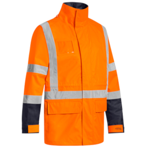 WORKWEAR, SAFETY & CORPORATE CLOTHING SPECIALISTS TAPED TTMC-W 5 IN 1 RAIN JACKET (WATERPROOF)