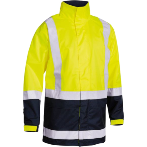 WORKWEAR, SAFETY & CORPORATE CLOTHING SPECIALISTS TAPED HI VIS RAIN SHELL JACKET