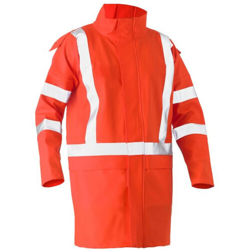 WORKWEAR, SAFETY & CORPORATE CLOTHING SPECIALISTS - X TAPED 4 IN 1 RAIN JACKET