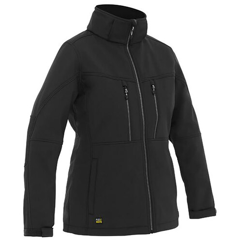 WORKWEAR, SAFETY & CORPORATE CLOTHING SPECIALISTS WOMENS FLX & MOVE HOODED SOFT SHELL JACKET