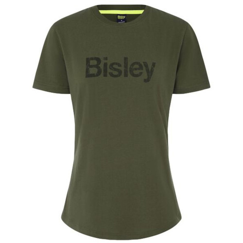 WORKWEAR, SAFETY & CORPORATE CLOTHING SPECIALISTS - WOMEN'S COTTON LOGO TEE