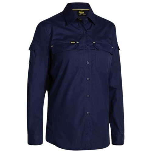 WORKWEAR, SAFETY & CORPORATE CLOTHING SPECIALISTS - WOMENS X AIRFLOW  RIPSTOP SHIRT - LONG SLEEVE