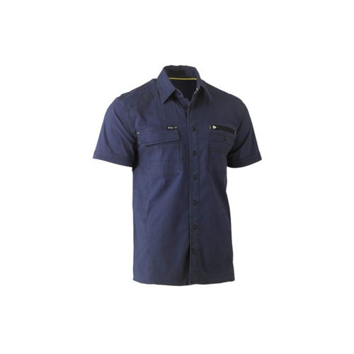 WORKWEAR, SAFETY & CORPORATE CLOTHING SPECIALISTS - FLEX & MOVE UTILITY SHIRT - SHORT SLEEVE