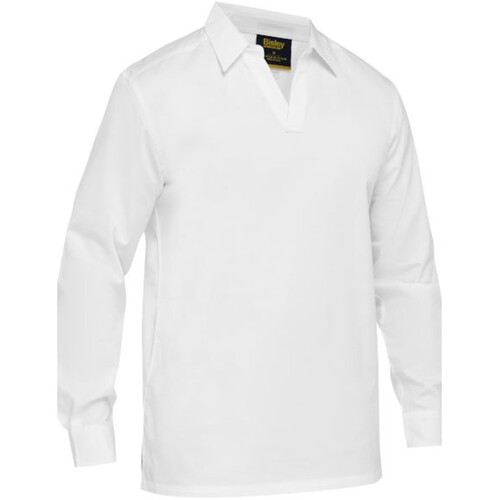 WORKWEAR, SAFETY & CORPORATE CLOTHING SPECIALISTS - V-NECK LONG SLEEVE SHIRT