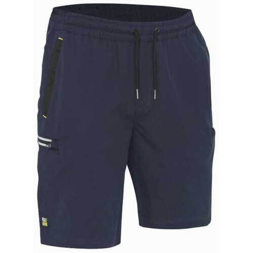 WORKWEAR, SAFETY & CORPORATE CLOTHING SPECIALISTS - FLX & MOVE  4-WAY STRETCH ELASTIC WAIST CARGO SHORT