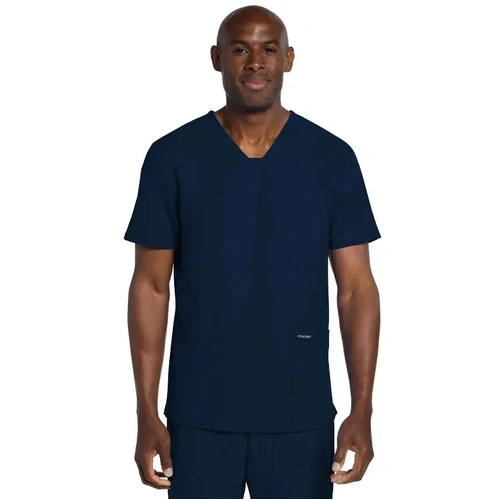 WORKWEAR, SAFETY & CORPORATE CLOTHING SPECIALISTS Men's Elevation 2-Pocket Scrub Top
