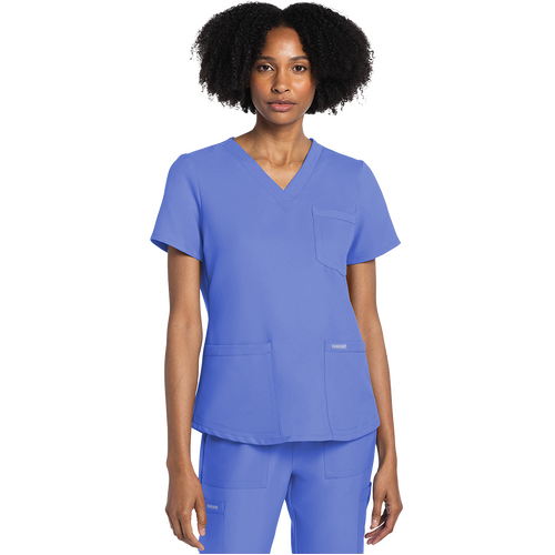 WORKWEAR, SAFETY & CORPORATE CLOTHING SPECIALISTS V-Neck Scrub Top