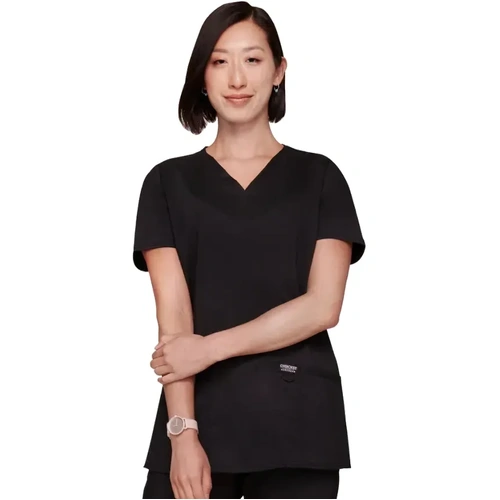 WORKWEAR, SAFETY & CORPORATE CLOTHING SPECIALISTS - Revolution - Ladies V-Neck Scrub Top