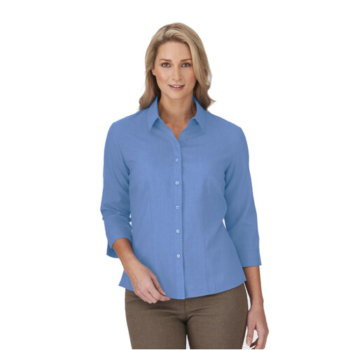 WORKWEAR, SAFETY & CORPORATE CLOTHING SPECIALISTS Ezylin 3/4 Sleeve Shirt - Ladies