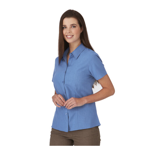 WORKWEAR, SAFETY & CORPORATE CLOTHING SPECIALISTS Ezylin Short Sleeve Shirt - Ladies