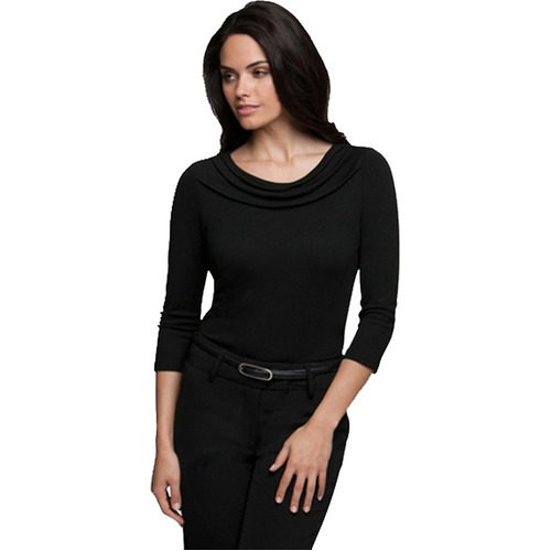 WORKWEAR, SAFETY & CORPORATE CLOTHING SPECIALISTS Eva Knit 3/4 Sleeve Shirt - Ladies