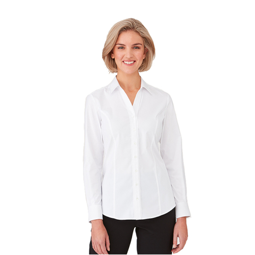 WORKWEAR, SAFETY & CORPORATE CLOTHING SPECIALISTS - City Stretch Classic - Long Sleeve Shirt - Ladies