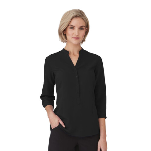 WORKWEAR, SAFETY & CORPORATE CLOTHING SPECIALISTS - So Ezy - 3/4 Sleeve Shirt - Ladies