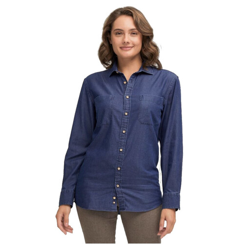 WORKWEAR, SAFETY & CORPORATE CLOTHING SPECIALISTS - Denim Shirt - Ladies