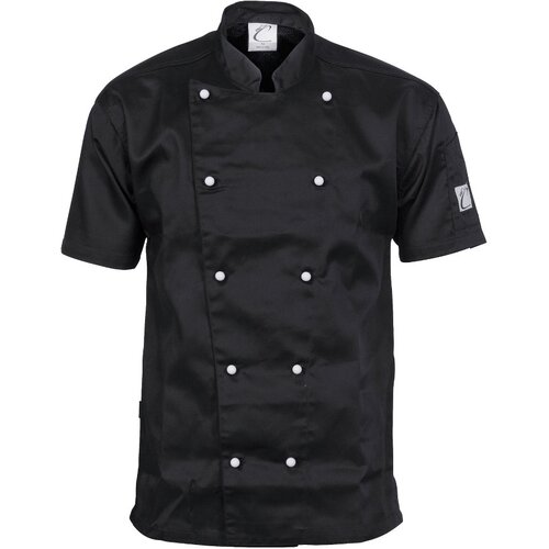 WORKWEAR, SAFETY & CORPORATE CLOTHING SPECIALISTS - Traditional Chef Jacket - Short Sleeve