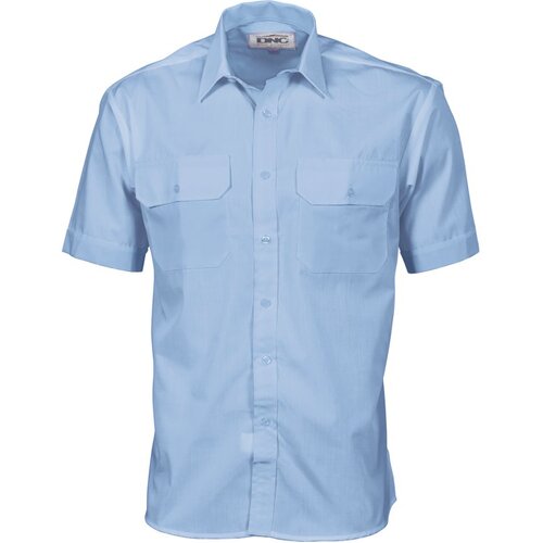 WORKWEAR, SAFETY & CORPORATE CLOTHING SPECIALISTS - Polyester Cotton Work Shirt - Short Sleeve