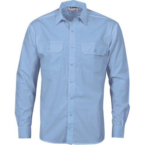 WORKWEAR, SAFETY & CORPORATE CLOTHING SPECIALISTS - Polyester Cotton Work Shirt - Long Sleeve