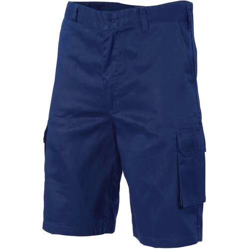 WORKWEAR, SAFETY & CORPORATE CLOTHING SPECIALISTS - Middleweight Cool-Breeze Cotton Cargo Shorts